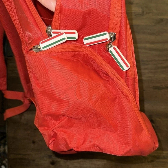 Simba Ferrari Speed It Up Large 18" Backpack Red Adjustable & Spacious - Picture 7 of 15